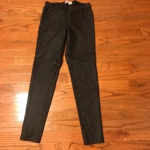 Michael Kors faux leather leggings